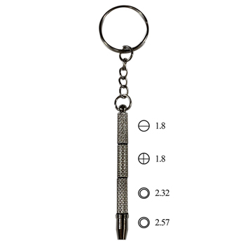 Keyring Screwdriver w/ 4 Ends